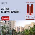 AILET 2026 BA LLB Question Paper with Solution PDF